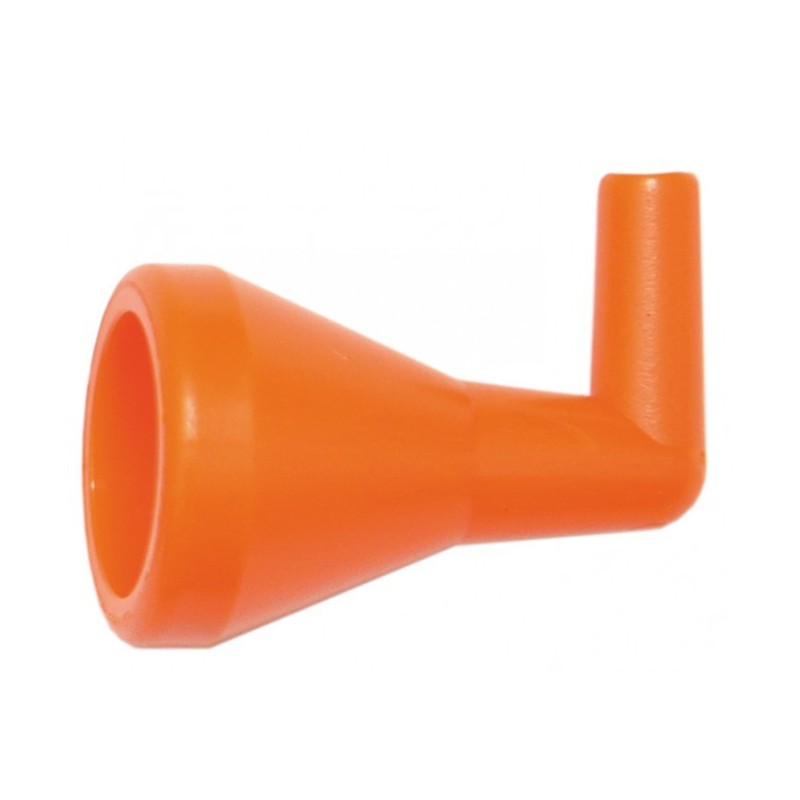 Angle nozzle 90º ID 1.6mm, 1/4"