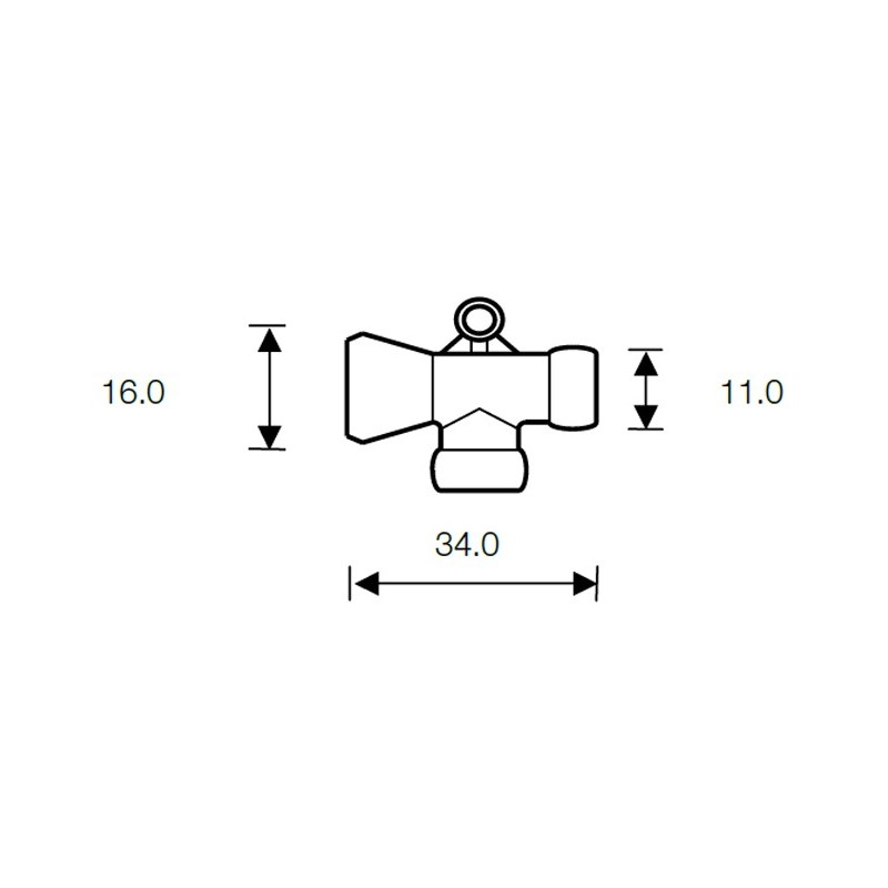 Embranchement en T 1/4" view 2