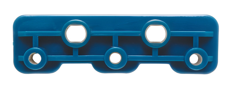 Triple bracket for T-distributor 1/4"
