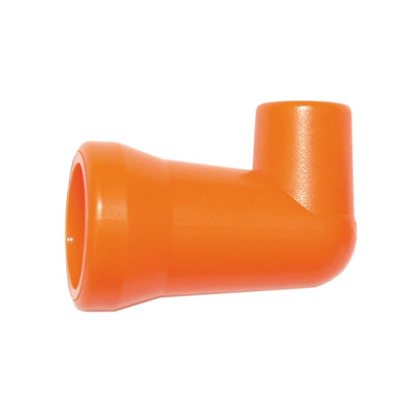 Angle nozzle 90º ID 3.2mm, 1/4"