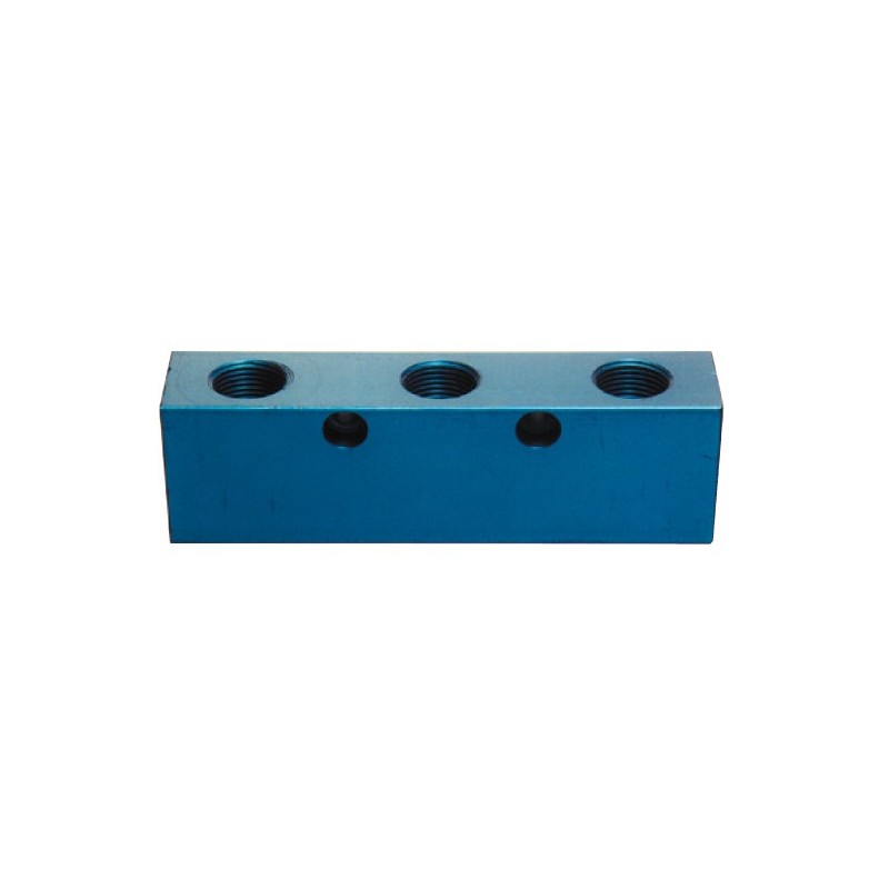 Monoblock distributor 4 outlets 1/4" and IT 3/8"