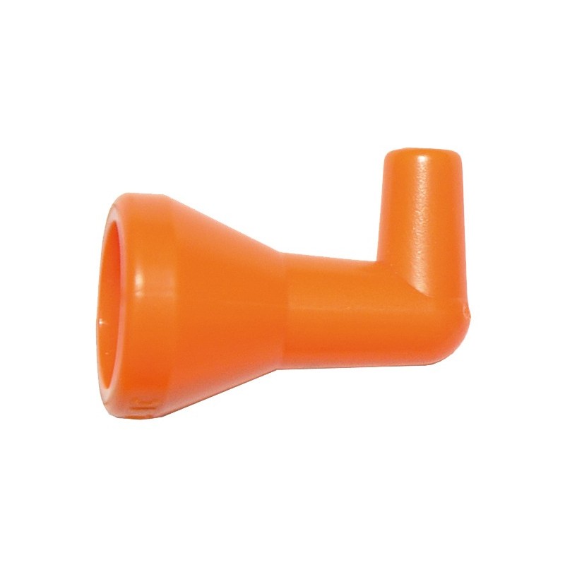 90º Angle Nozzle ID 6.4mm, 1/4"