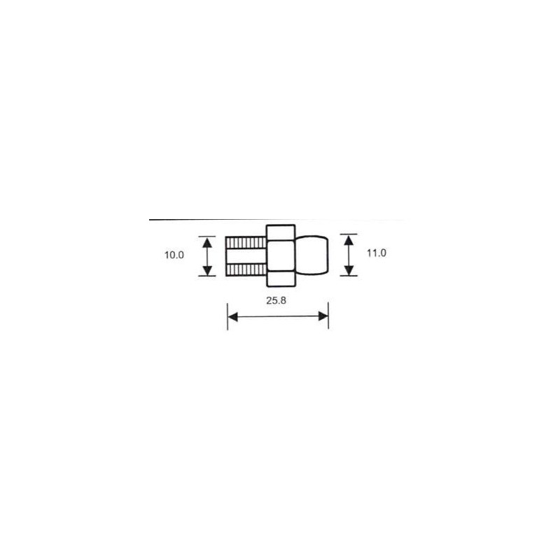 NPT thread connector 1/8" view 2