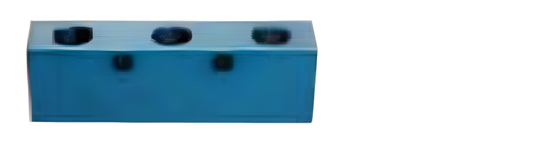 Mono-block distributor 4 outlets 1/2" and FI 3/4"