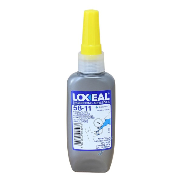 Loxeal 58-11 Thread Sealant Medium Strength 50ml